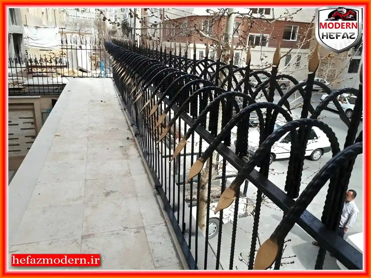 امنیت حفاظ سرنیزه ای