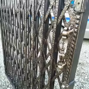 درب آکاردئون تمام گل سلطنتی پرتراکم لوزی