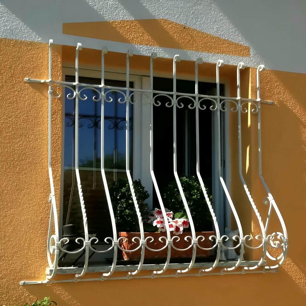 window-guard-iron-fence-wrought-iron-ol قیمت حفاظ پنجره