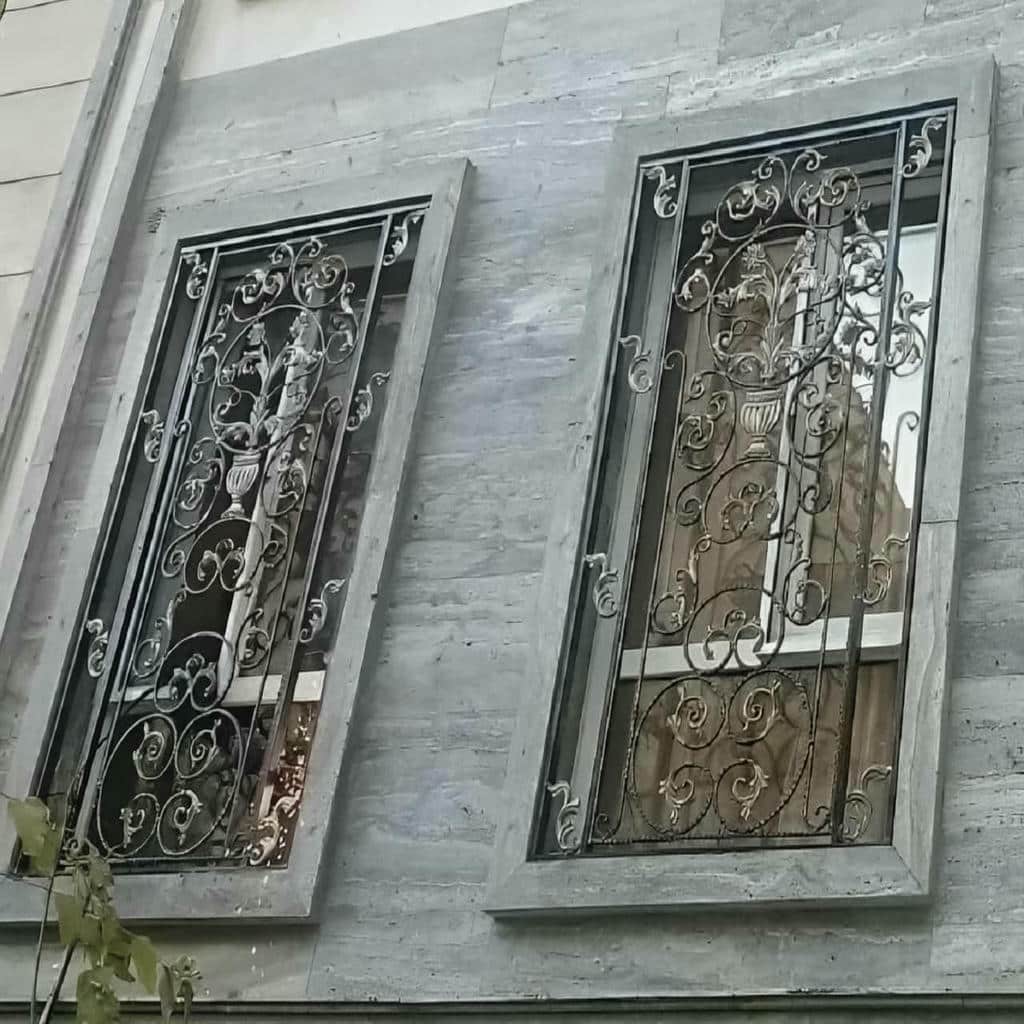 window-guard-iron-fence-wrought-iron-om مدل حفاظ پنجره