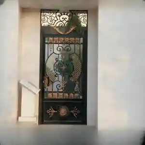 درب فلزی ارکیده کلاسیک لوکس