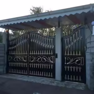 درب فلزی انگلیسی لوکس مدرن