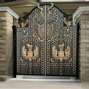 درب باکینگهام 41 درب فلزی باکینگهام لوکس کلاسیک