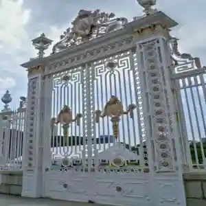 درب حیاط آهنی مدرن شیک