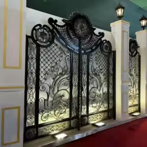 ساخت درب حیاط ورودی ویلایی مدرن