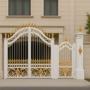درب سمیه 14 درب فلزی سمیه فرفورژه لوکس