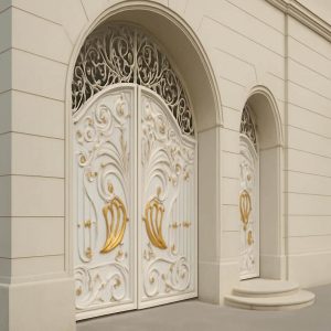 درب پروانه 11 درب فلزی پروانه لوکس مدرن
