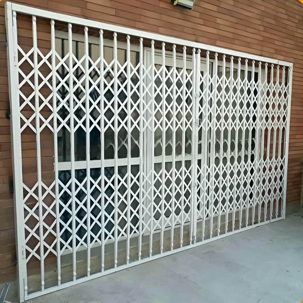 خرید حفاظ درب آکاردئونی آهنی دوگل در شهرکرد