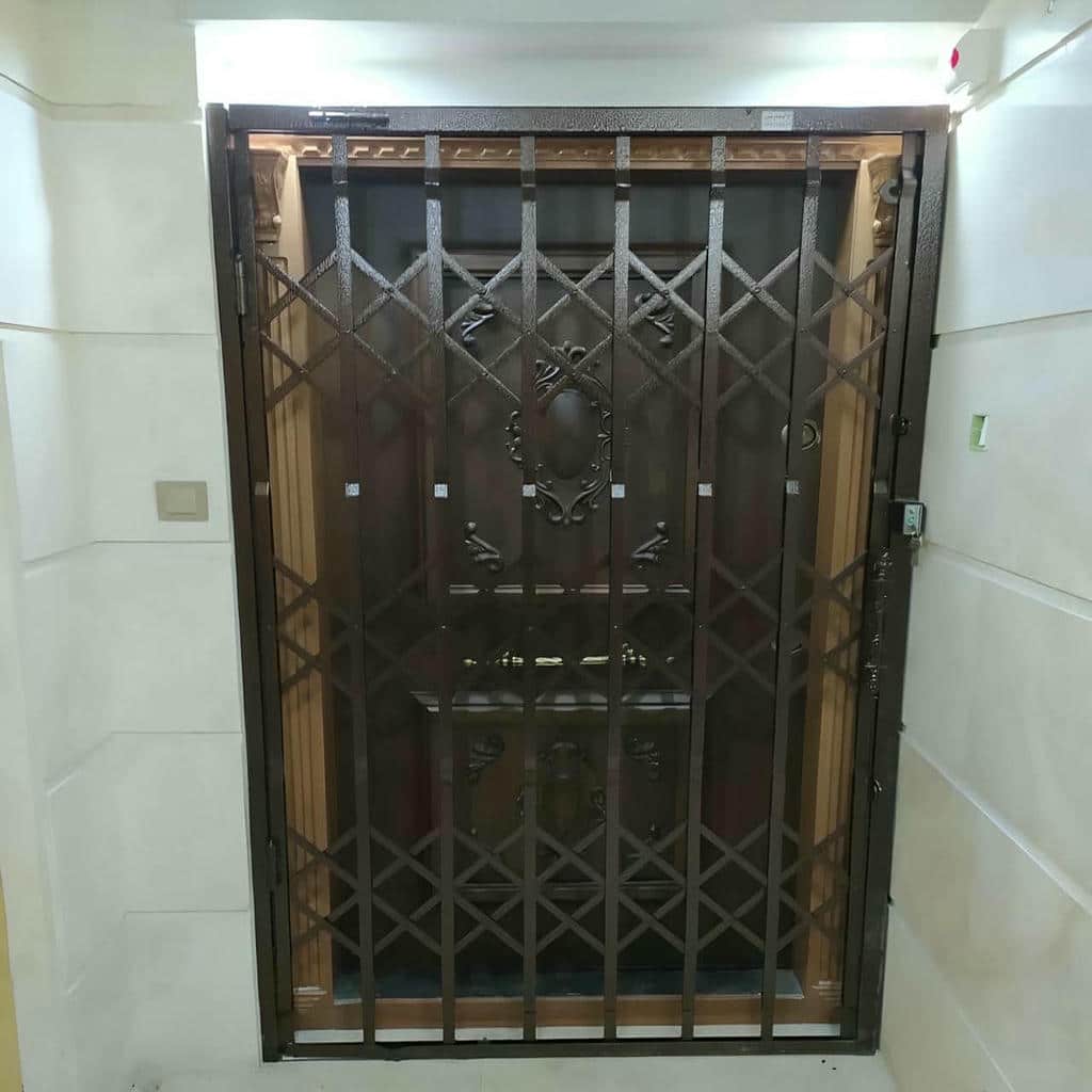 خرید درب آکاردئونی آهنی ضدسرقت در بندر بوشهر