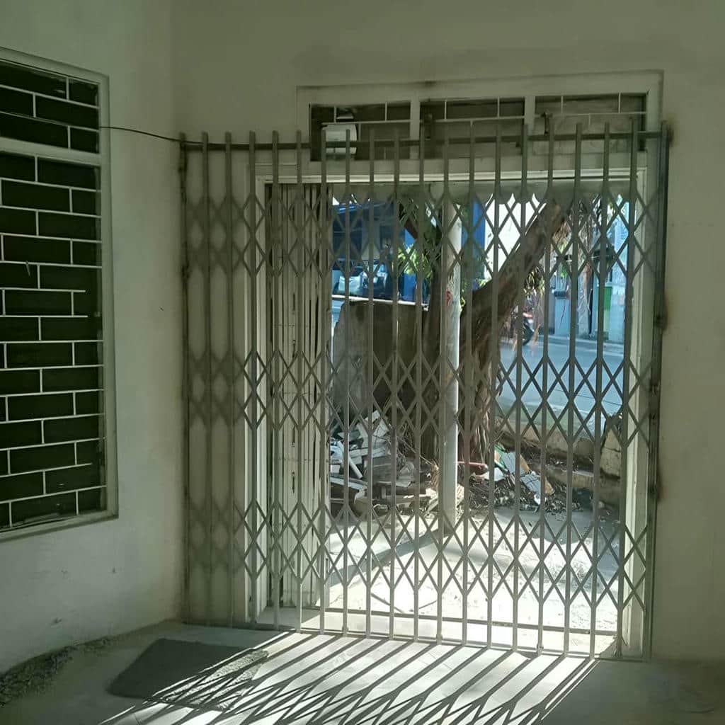 قیمت درب آکاردئونی آهنی ریلی تاشو در یزد