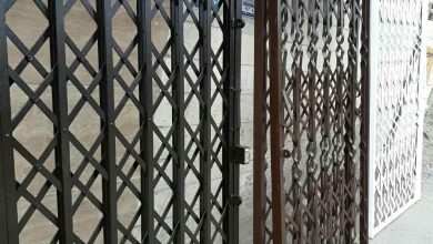 درب آکاردئونی آهنی در تبریز درب آکاردئونی آهنی در تبریز