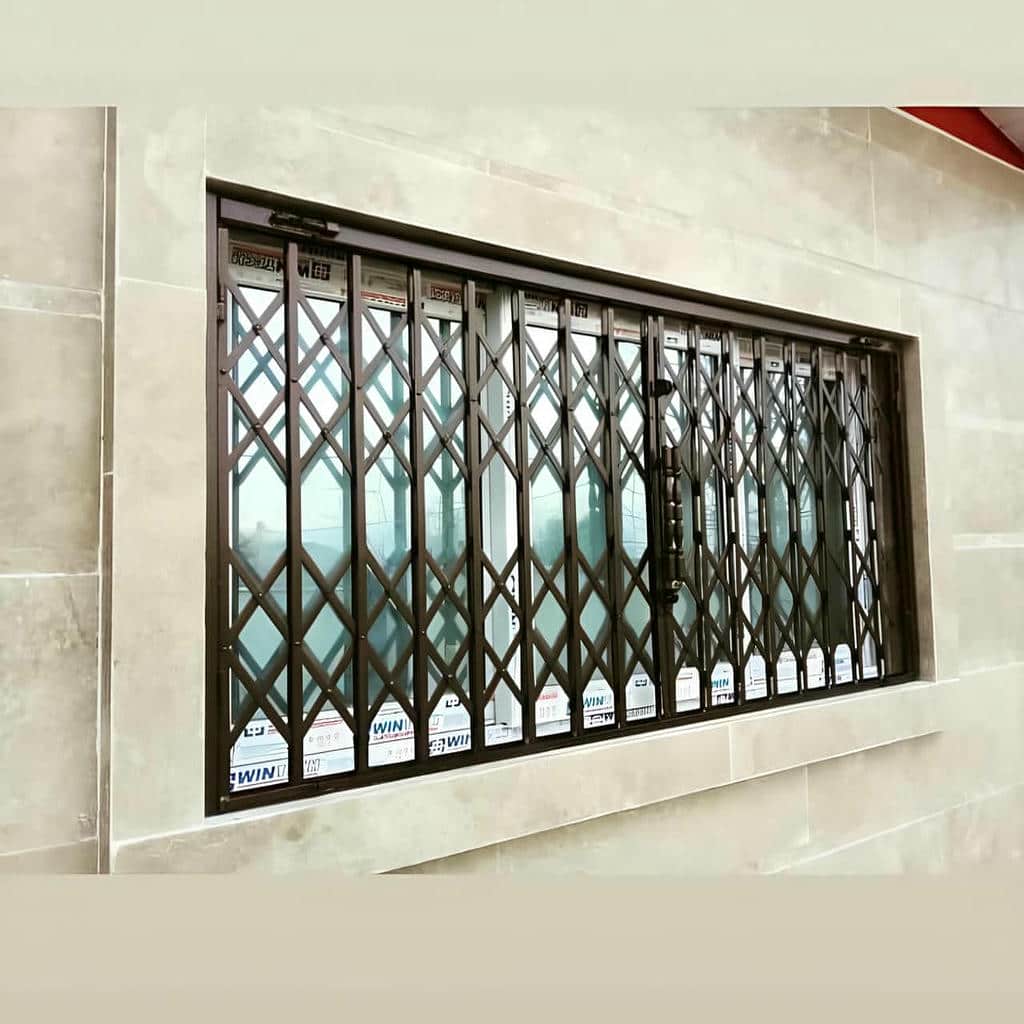 قیمت درب آکاردئونی آهنی ریلی تاشو در استان گیلان