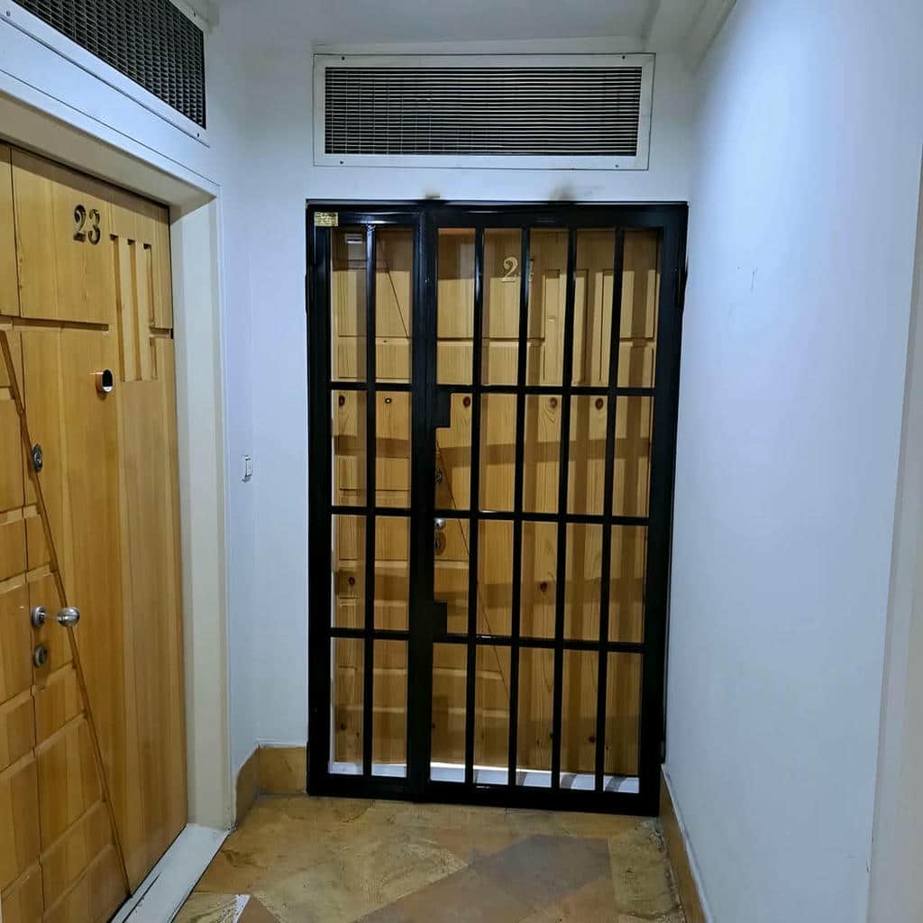 خرید حفاظ درب آکاردئونی آهنی ضدسرقت در همدان