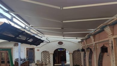 سایبان برقی بازویی در ساری