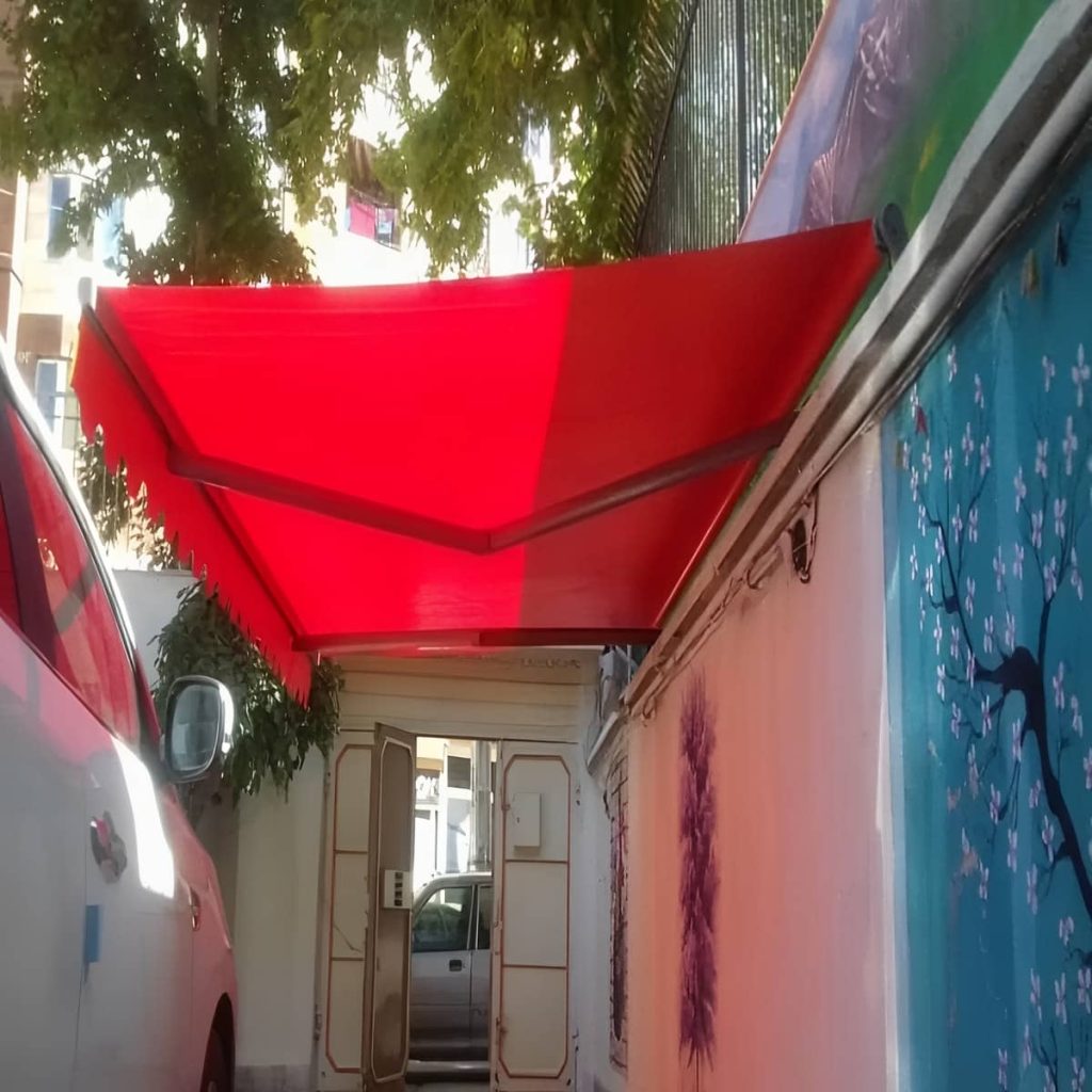 خرید سایبان برقی بازویی اتوماتیک در چالوس