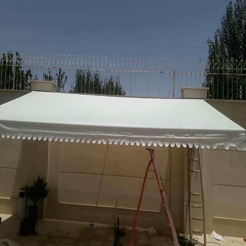 قیمت سایبان برقی بازویی ریموت دار در محمودآباد