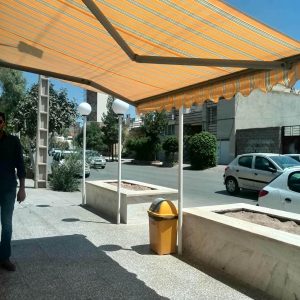 سایبان برقی بازویی اتوماتیک در ساوه