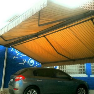 سایبان برقی بازویی در کرمان