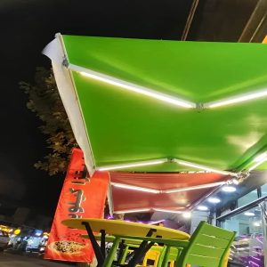 سایبان برقی بازویی در بوشهر