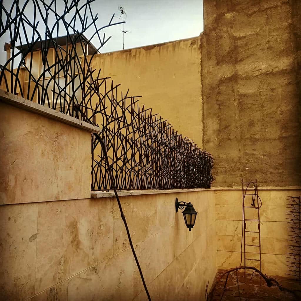 نصب حفاظ شاخ گوزنی ضخامت میلگرد در بندر دیلم