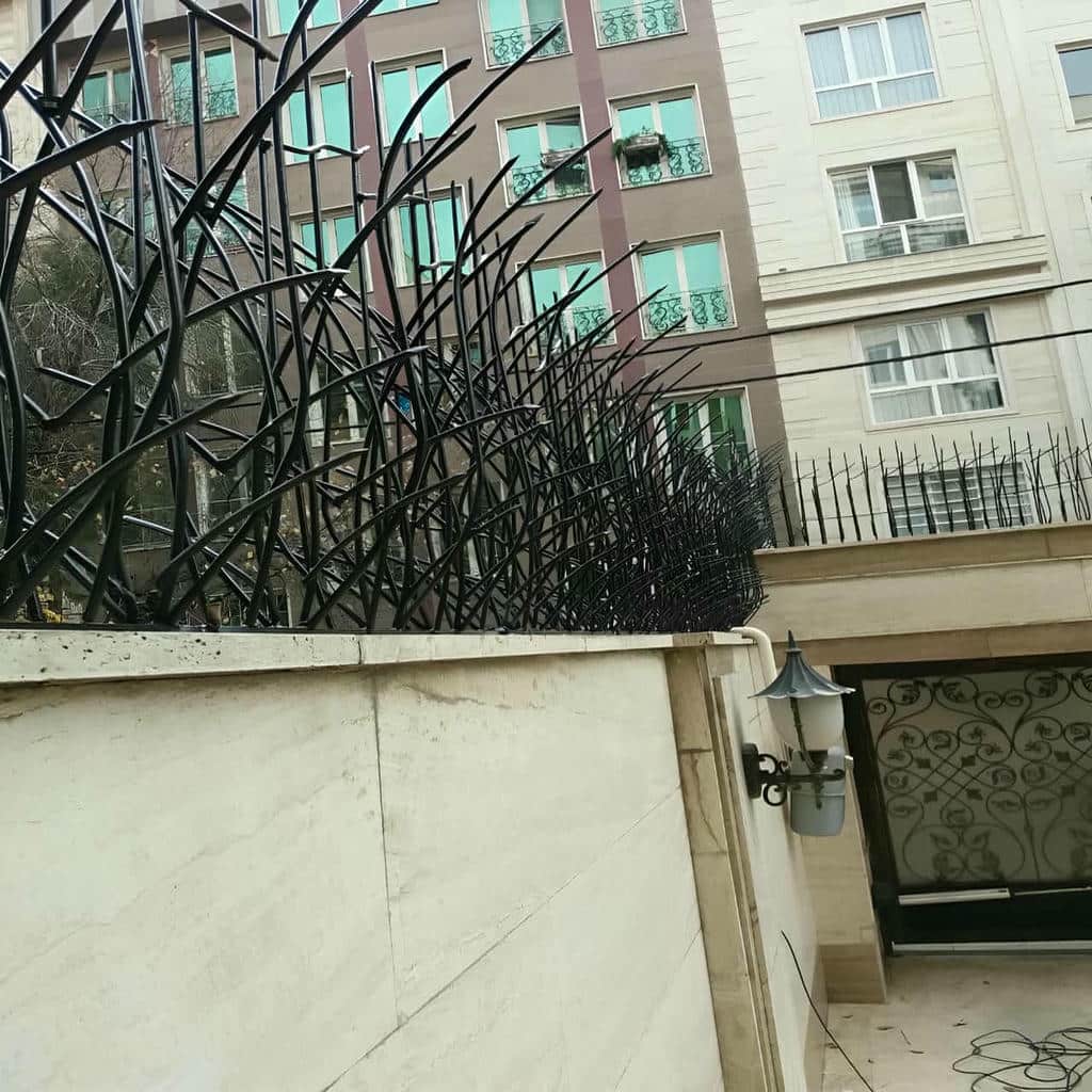 نصب حفاظ شاخ گوزنی پوشش ضدزنگ در لواسان
