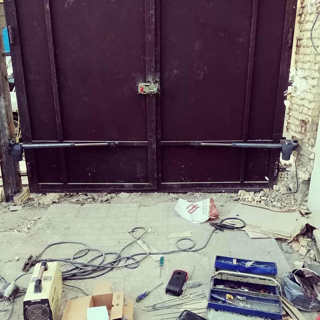 جک درب پارکینگ برقی در قزوین