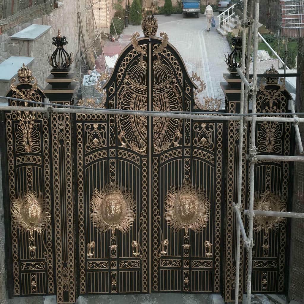 کارخانه درب حیاط و ویلا ورودی باغ در اهواز