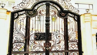 درب حیاط و ویلا در کرج