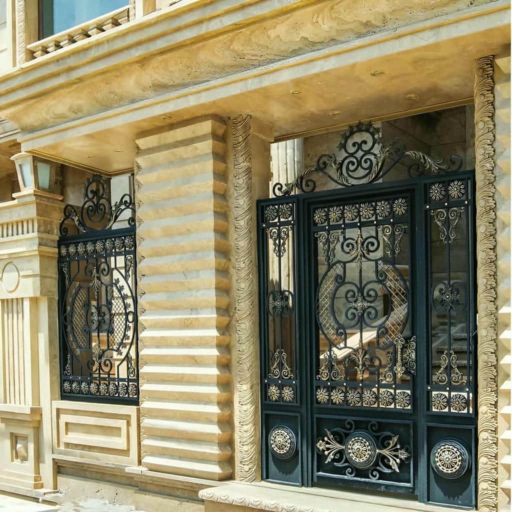 قیمت درب ویلا فرفورژه در استان گلستان