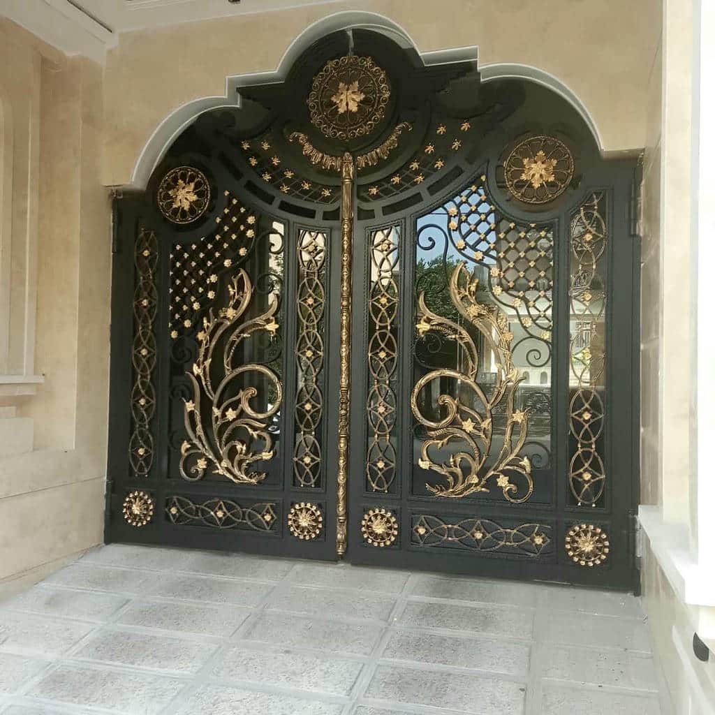 قیمت درب حیاط و ویلا مدرن در قم