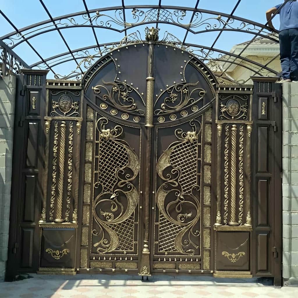 کارخانه درب حیاط و ویلا پارکینگ در کرمانشاه