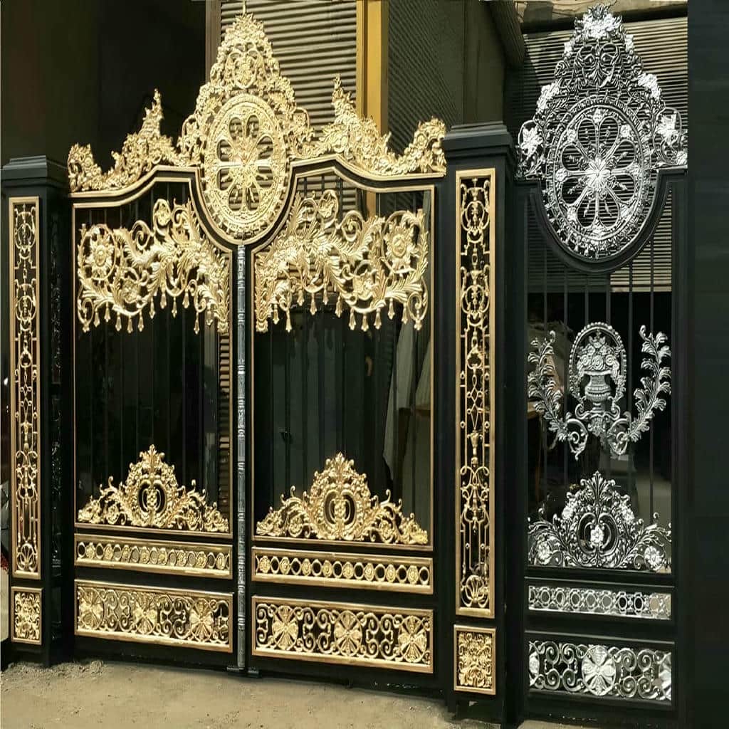 خرید درب حیاط ویلا آهنی در محمدشهر