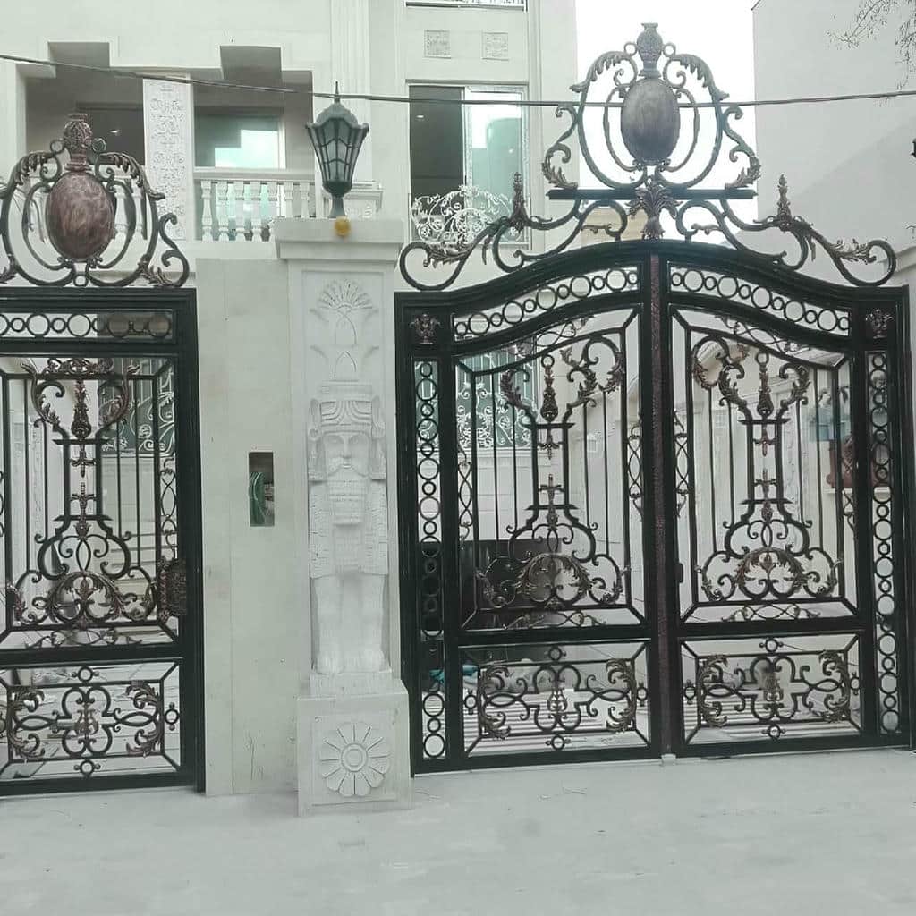 قیمت درب حیاط و ویلا فرفورژه در اراک