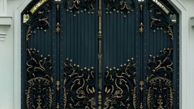 درب حیاط و ویلا در لواسان