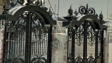 درب حیاط و ویلا در سمنان