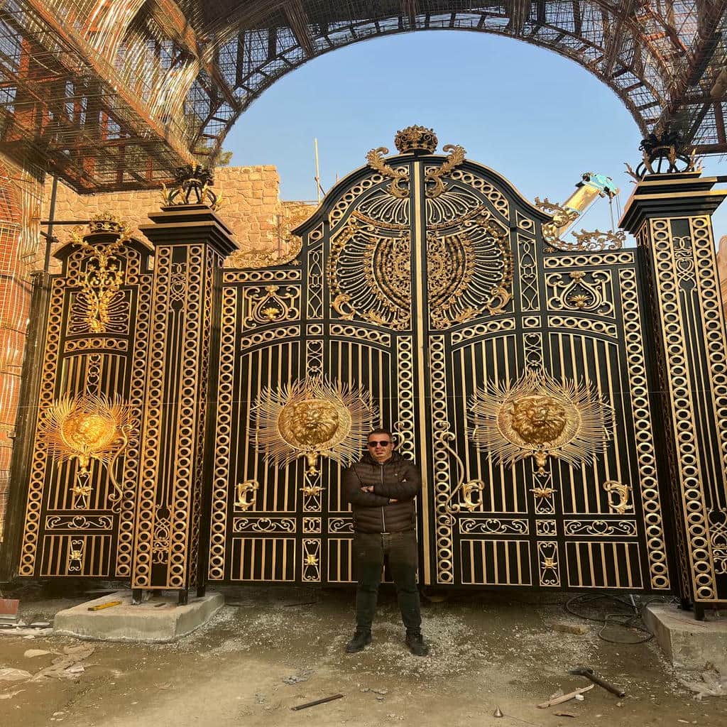 خرید درب حیاط و ویلا مدرن در ایلام