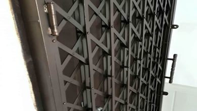نقش درب آکاردئونی در افزایش امنیت ورودی آپارتمان