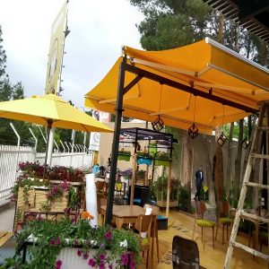 نصب حرفه ای سایبان برقی فضاهای تجاری
