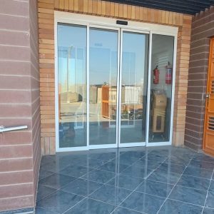 قیمت درب تلسکوپی اتوماتیک شیشه ای