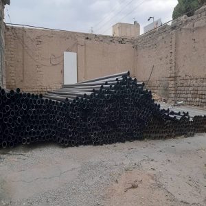 داربست حفاظتی و ایمنی برای حصار، راهرو سرپوشیده و جان پناه