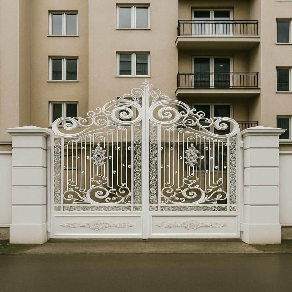خرید درب حیاط شاسی سنگین با مشاوره پیش از سفارش