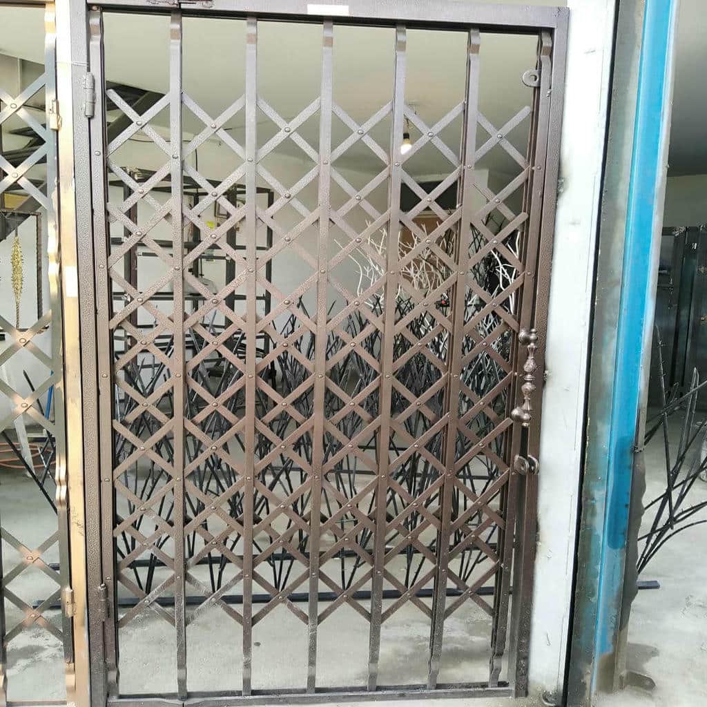 خدمات اندازه‌گیری حفاظ درب ضد سرقت فلزی