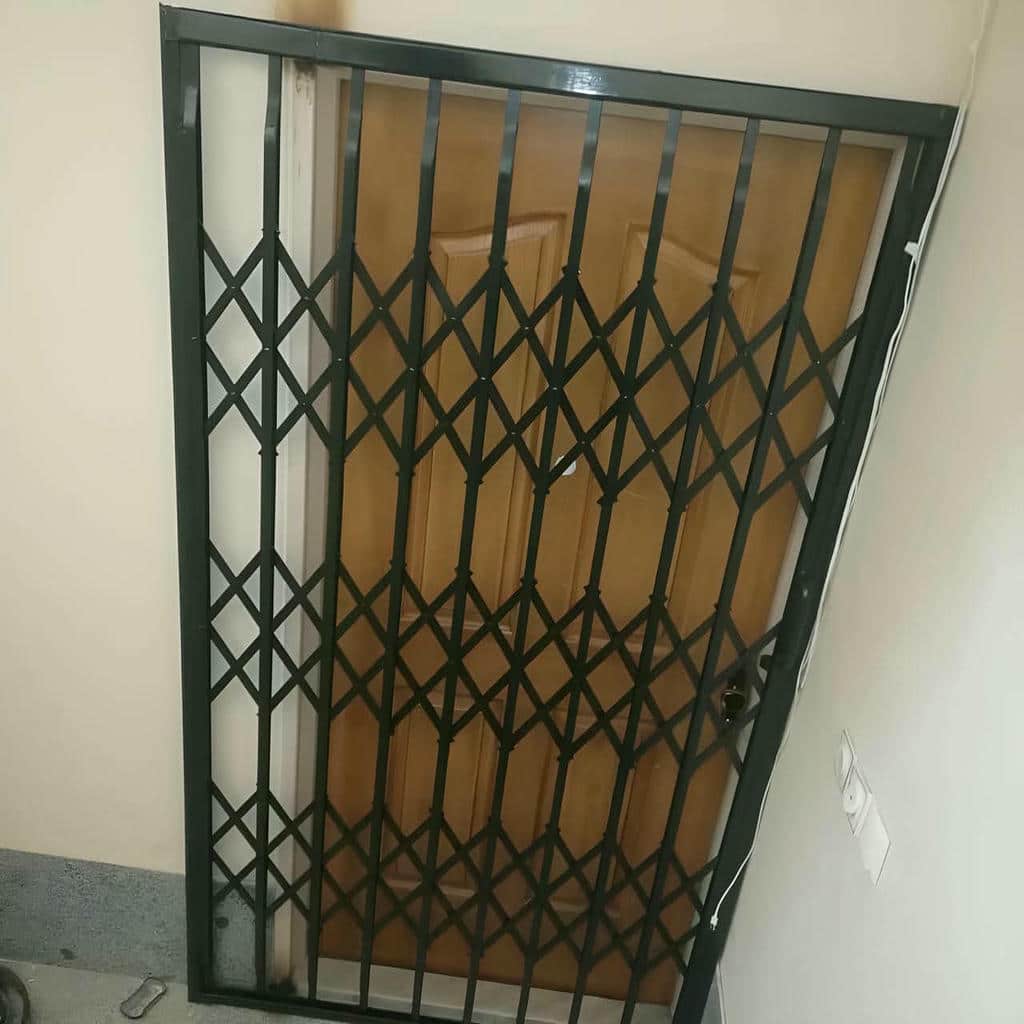 7 طرح حفاظ آکاردئونی دو جداره ورودی