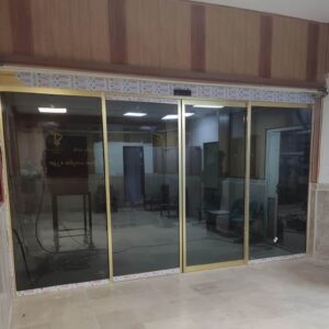 10 مدل درب اتوماتیک شیشه ای ورودی ساختمان اداری