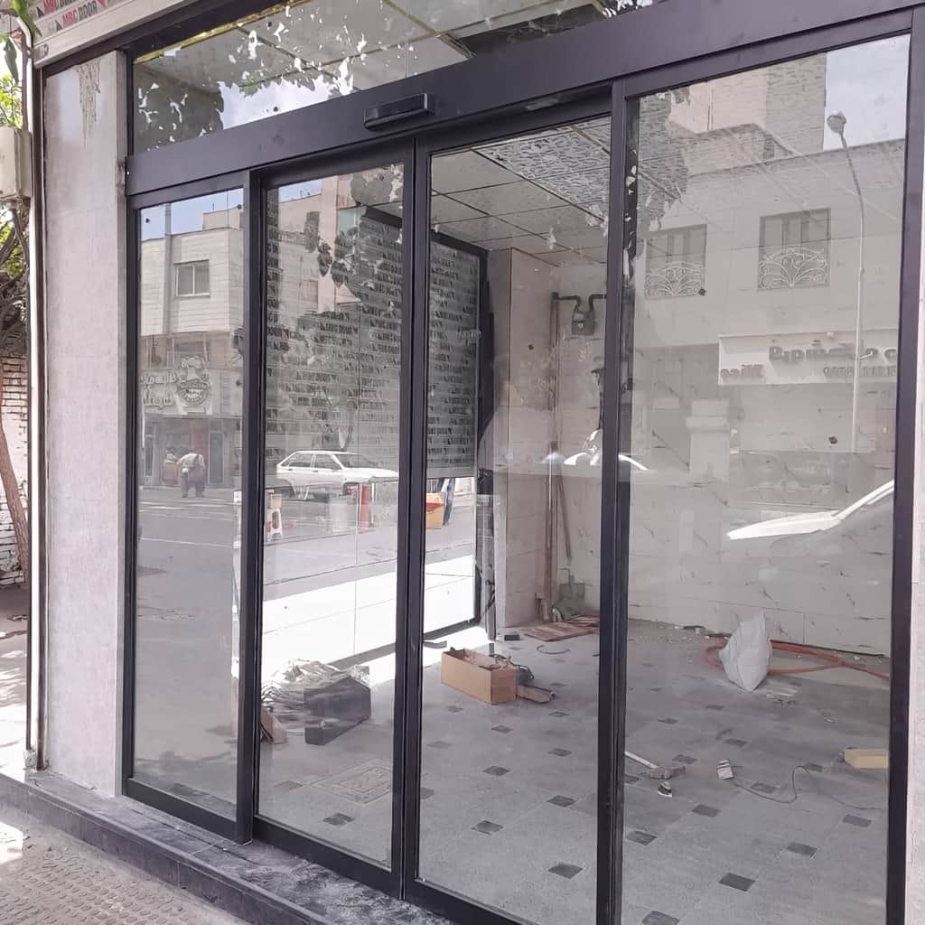 خرید درب اتوماتیک شیشه ای اداری کارتخوان کشویی خرید درب اتوماتیک شیشه ای اداری کارتخوان کشویی