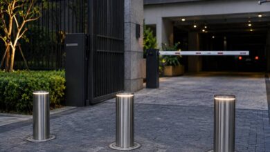 9 مدل راهبند فروشگاهی پارکینگ طبقاتی