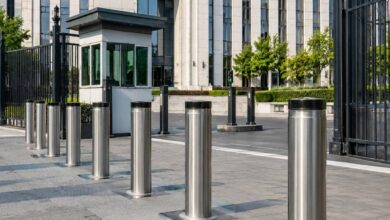 10 نمونه راهبند پارکینگ بازویی ورودی مجتمع