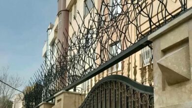 10 مدل حفاظ دیوار با میلگرد آجدار