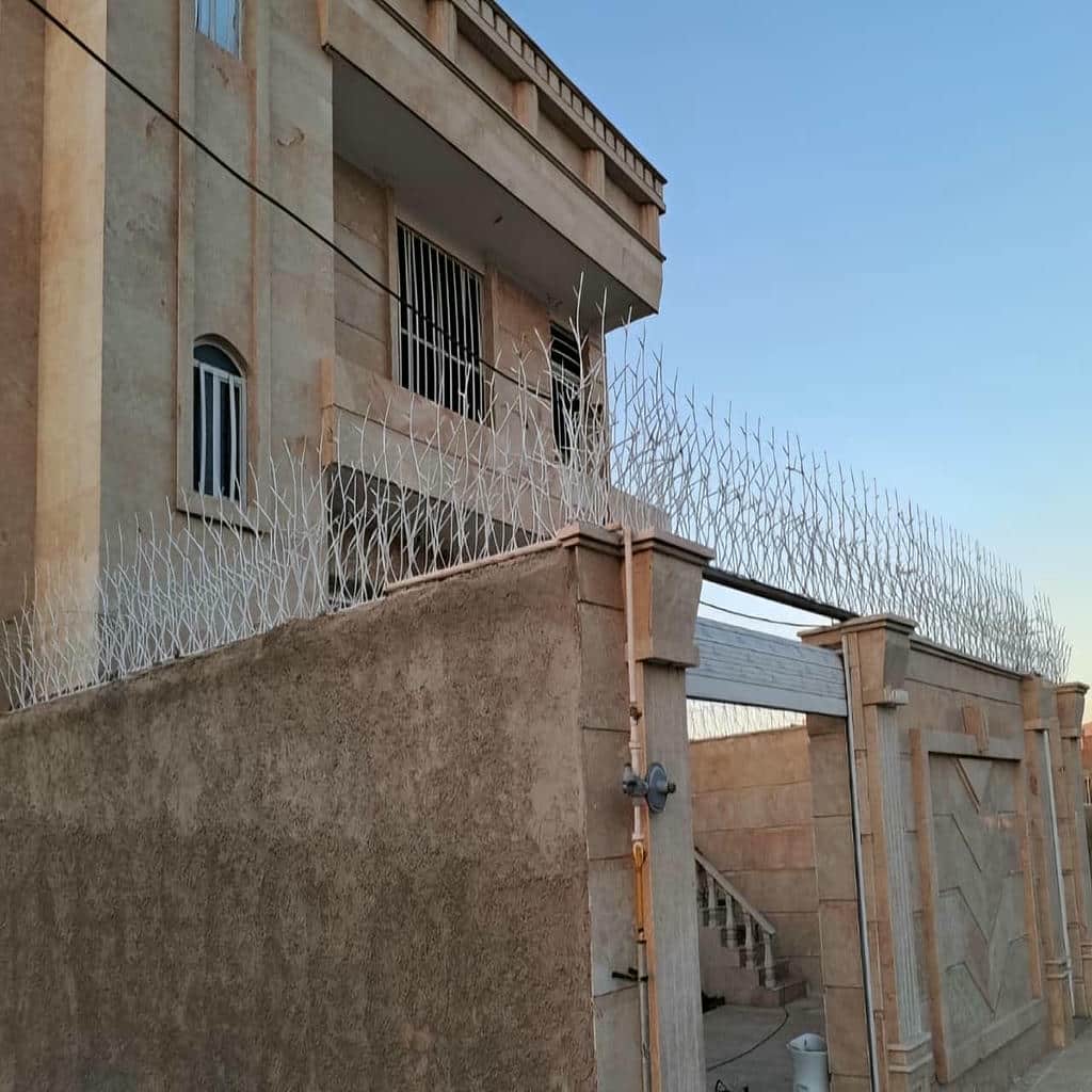 مدل شاخ گوزنی حفاظ دیوار ضد سرقت میلگردی با تراکم بالا