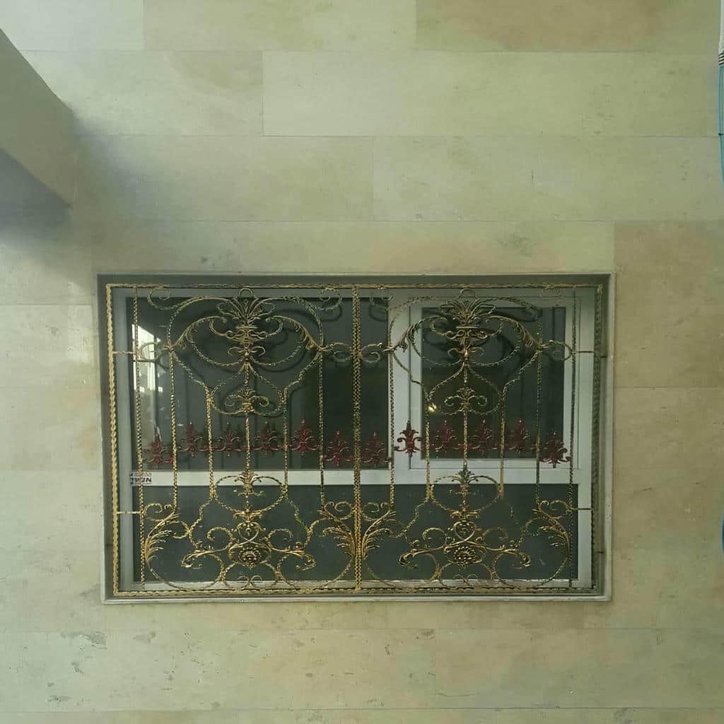 خرید حفاظ پنجره رنگی کوره ای با تأیید نمونه